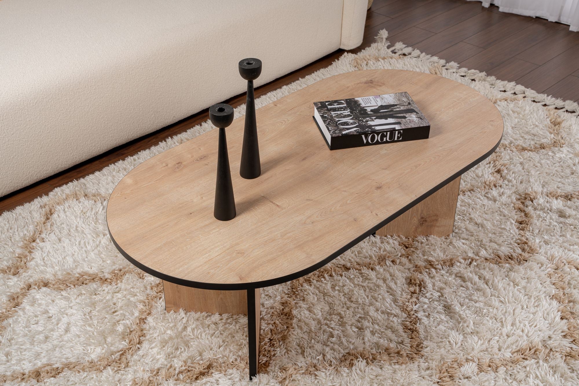 Sable - Sapphire Ek, Svart Kaffebord
