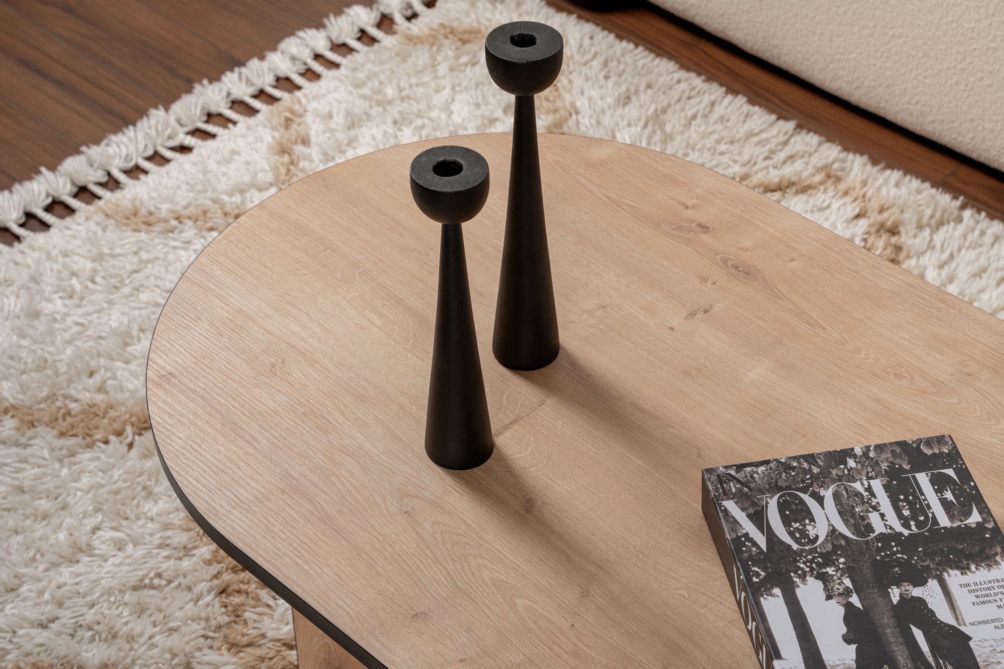 Sable - Sapphire Ek, Svart Kaffebord