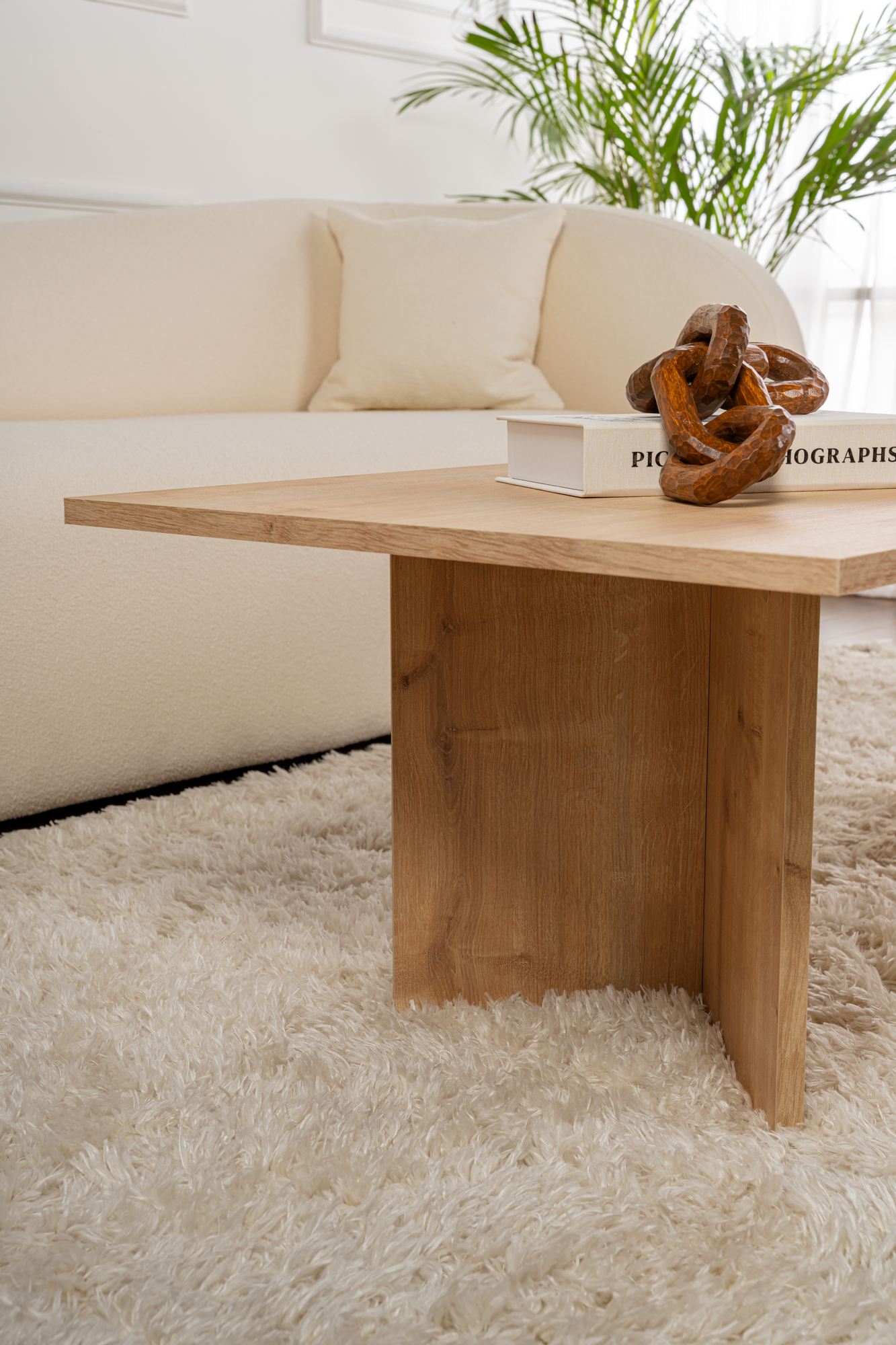 Sabin - Sapphire Oak Coffee Table