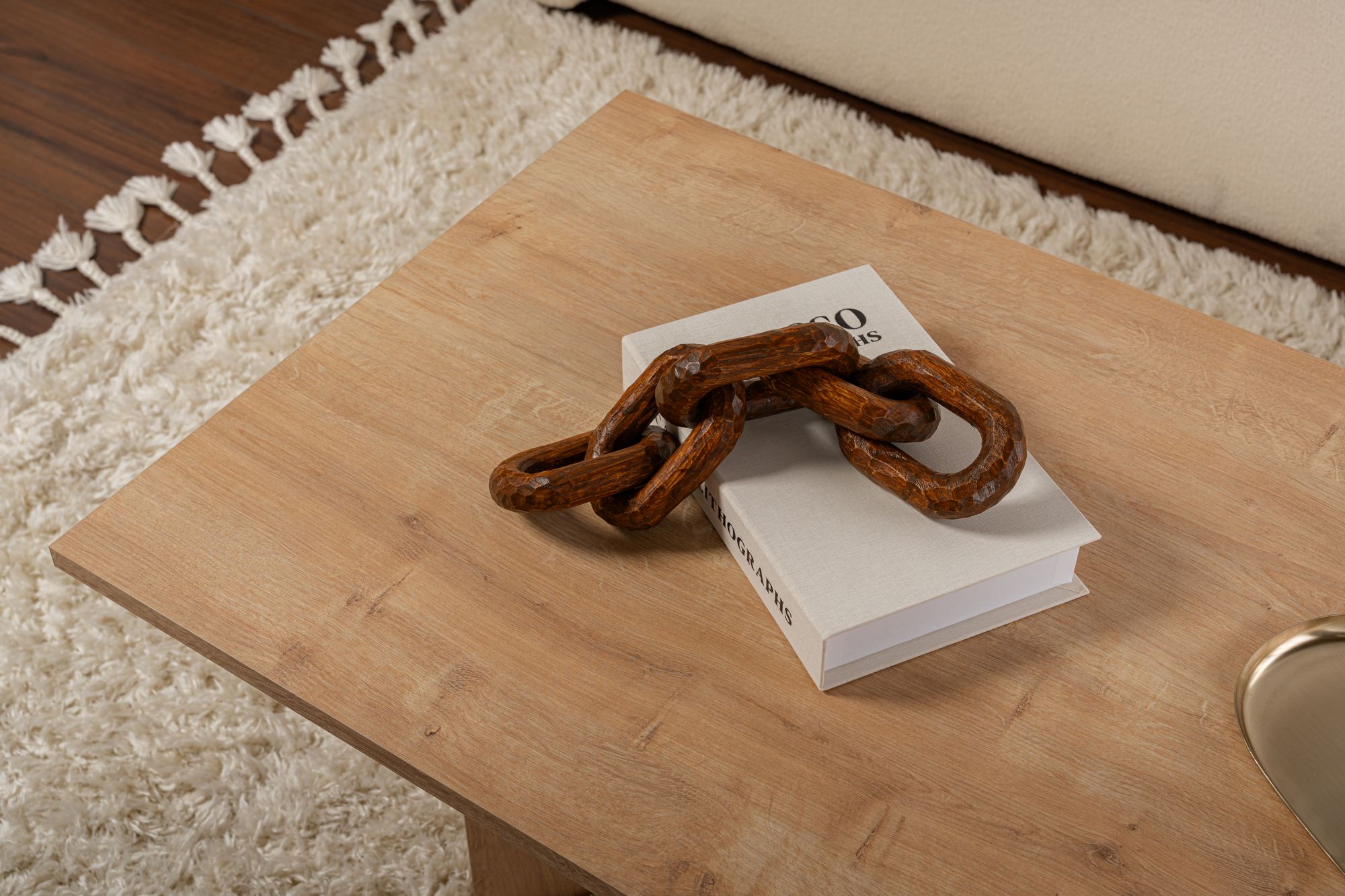Sabin - Sapphire Oak Coffee Table