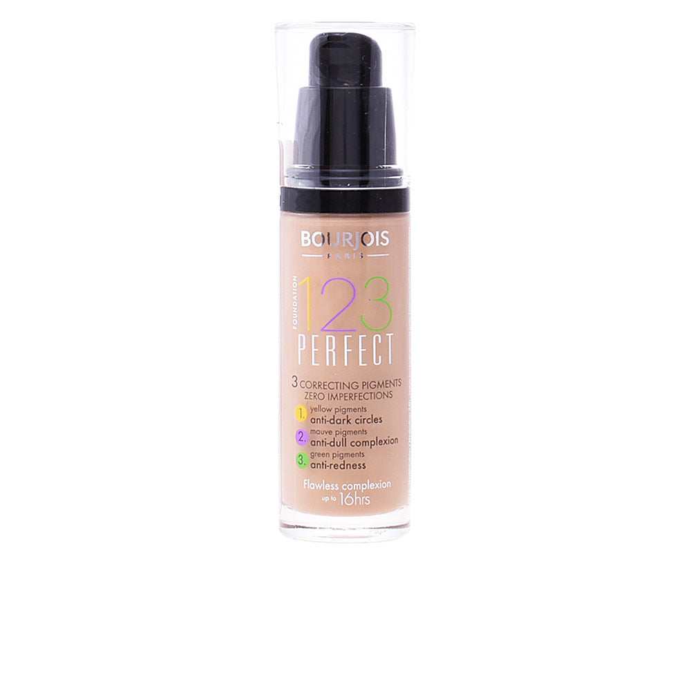 Bourjois 123 PERFECT liquid foundation #55-dark beige