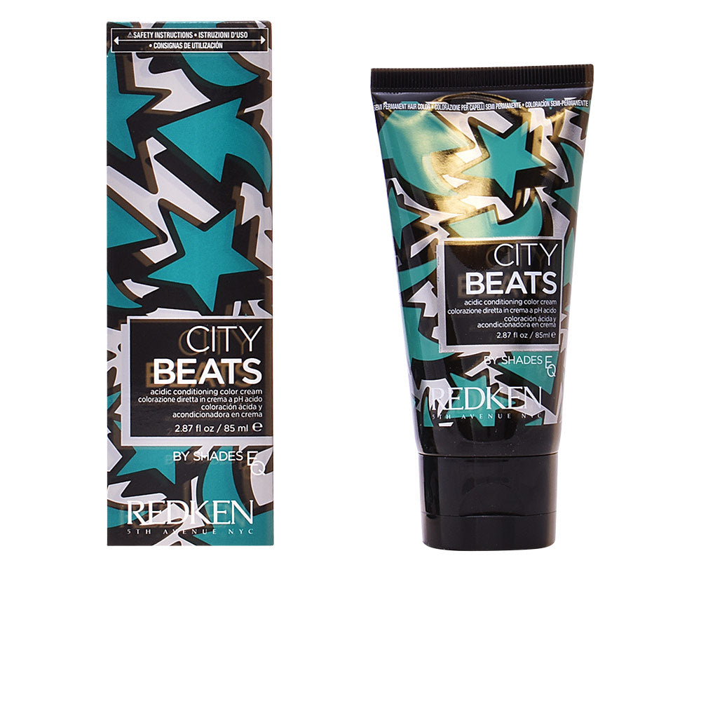 Redken CITY BEATS acidic conditioning color cream#time square teal 100 gr