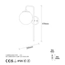 Viran - 10920 Vägglampa