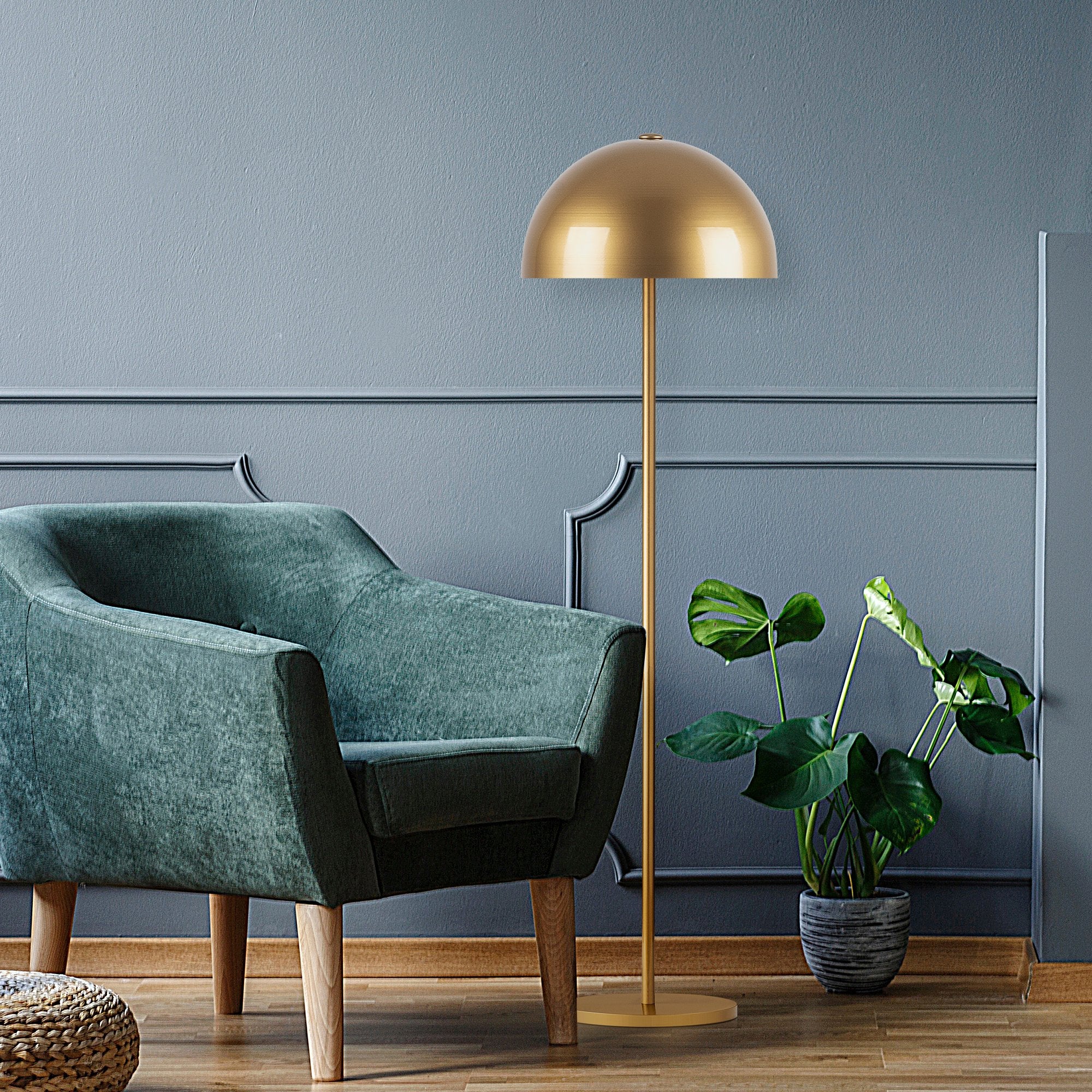 Mixed - 11515 Golvlampa