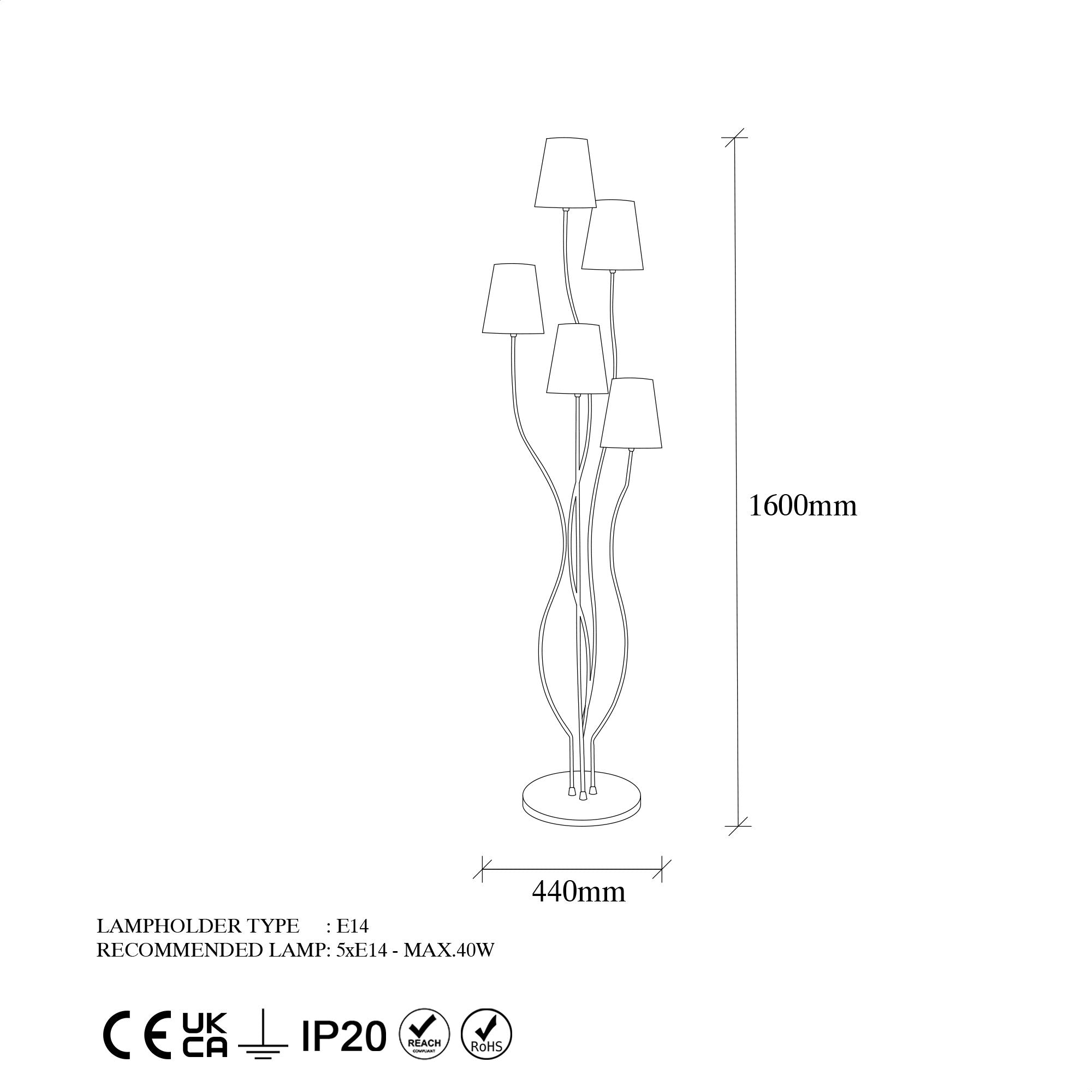 Bonibon - 13233 Golvlampa