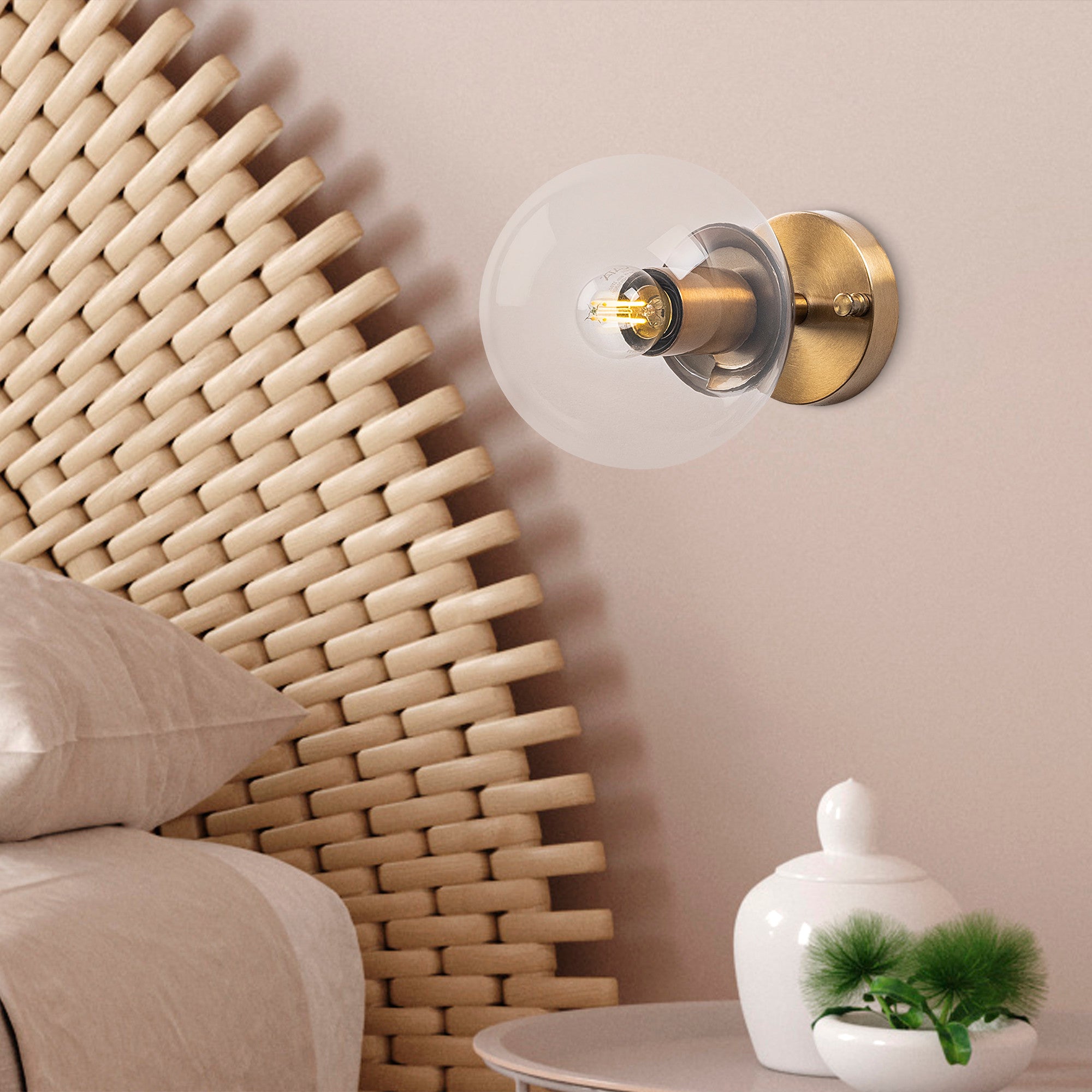 Atmaca - 10235 Vägglampa