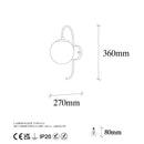 Jewel - 10560 Vägglampa