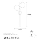 Fazli - 10410 Vägglampa