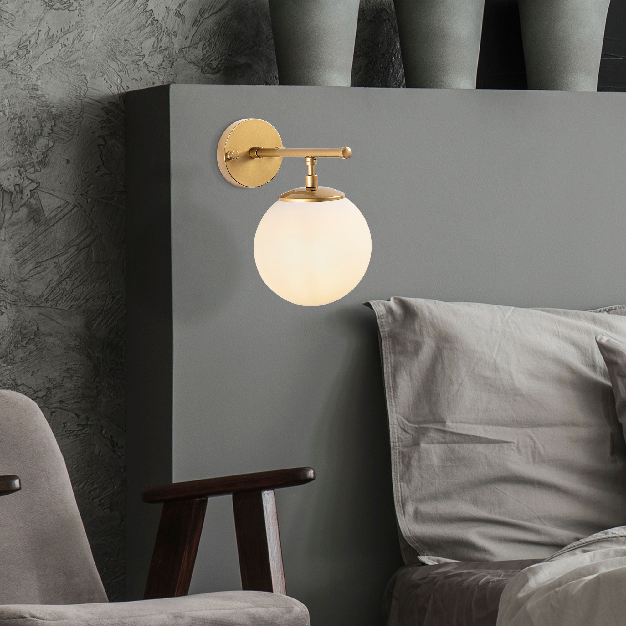 Roe - 10725 Vägglampa
