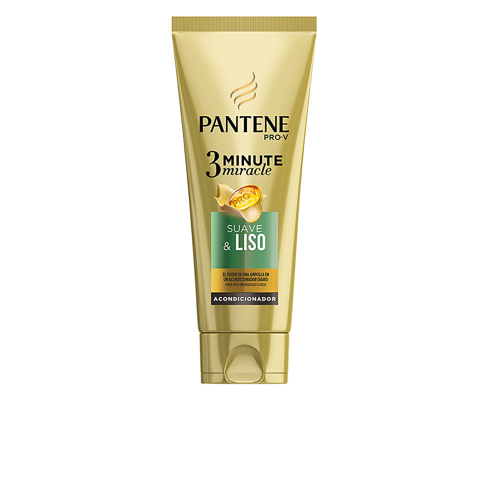 Pantene 3 MINUTOS MIRACLE SUAVE Y LISO acondicionador 200 ml