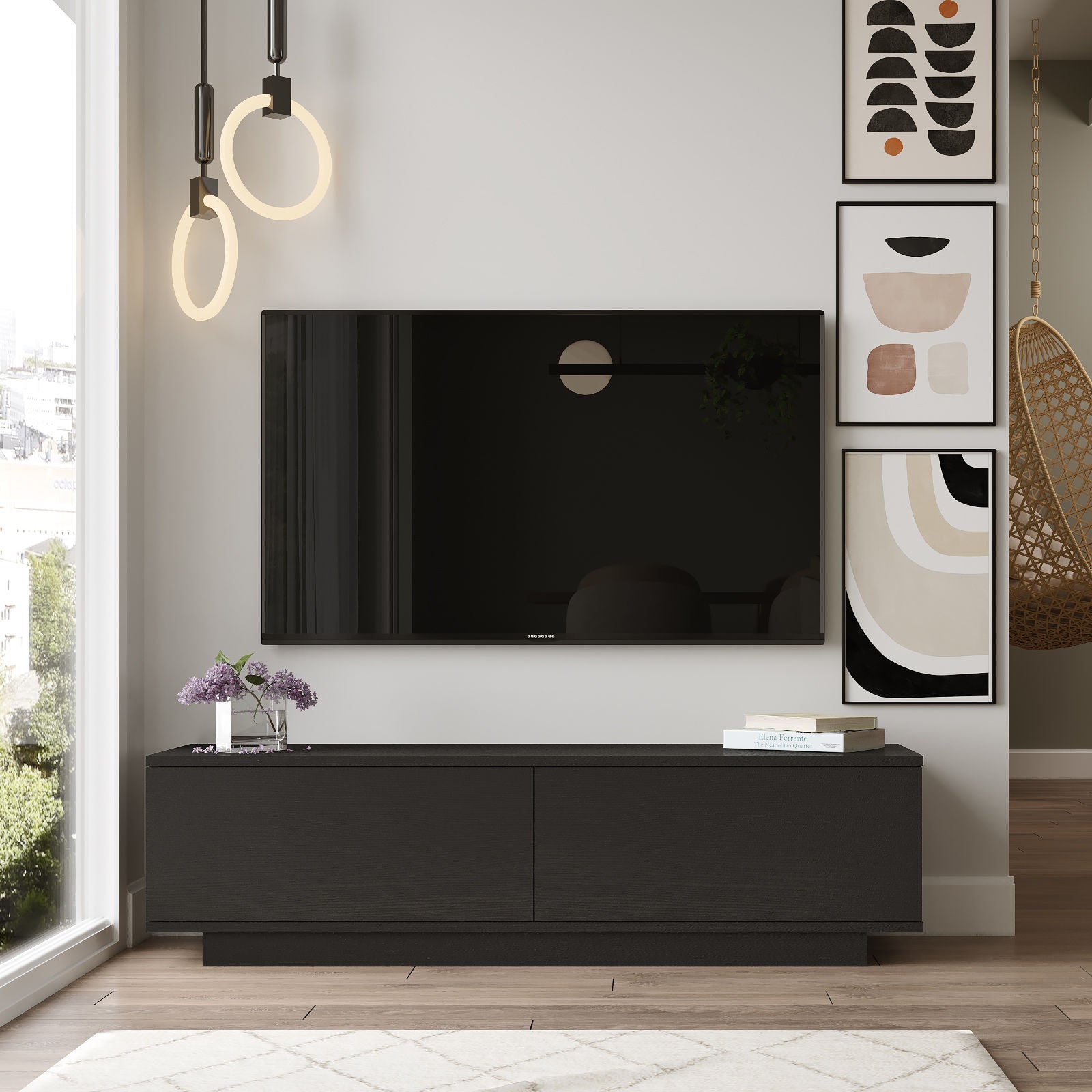 Fn1-Lb TV-bänk