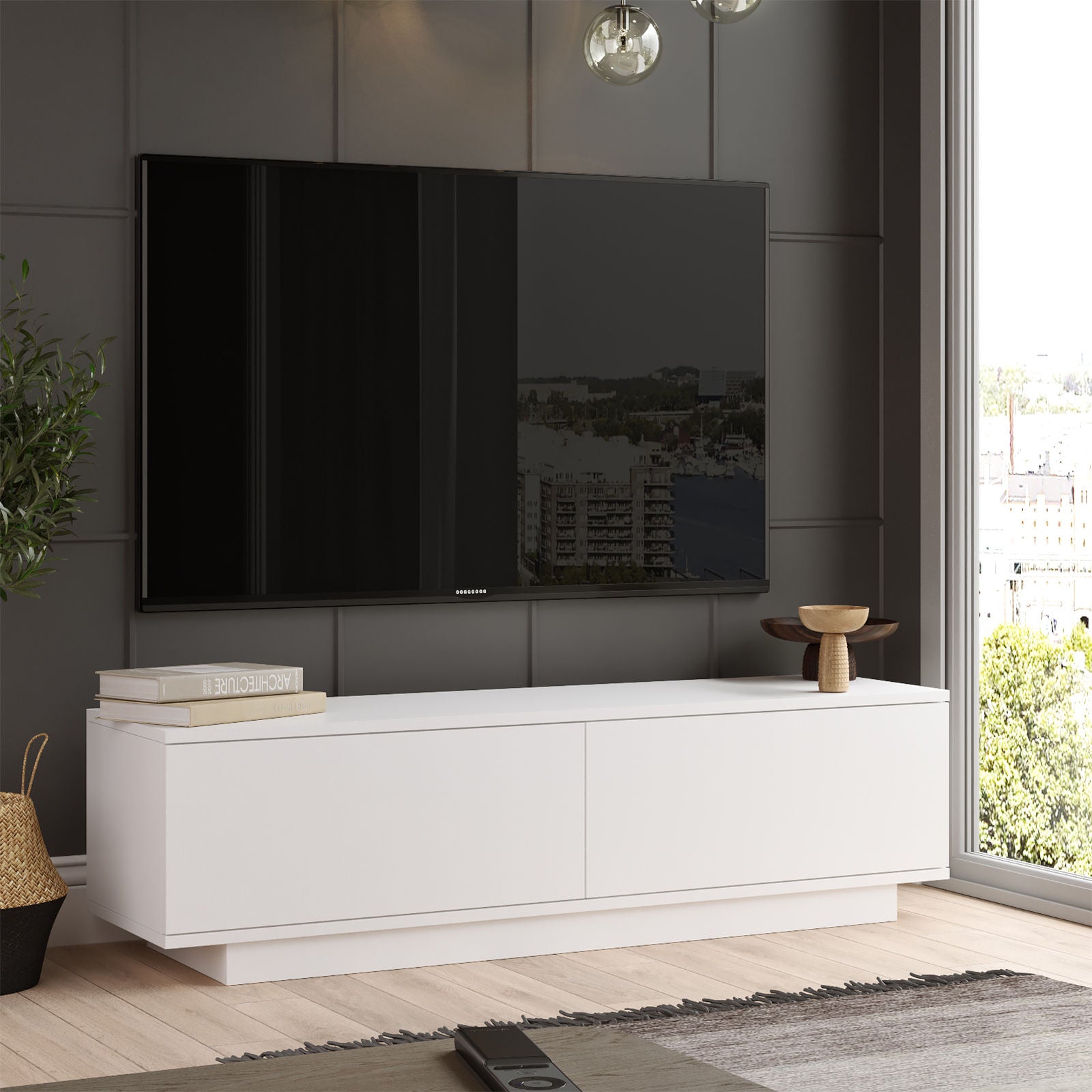Fn1-W TV-bänk