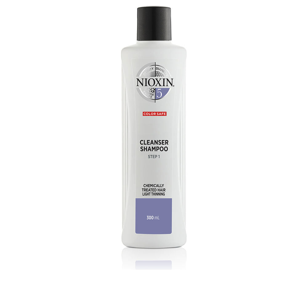 Nioxin SISTEMA 5 - Champú - Para Cabello Tratado Químicamente y Debilitado - Paso 1 300 ml