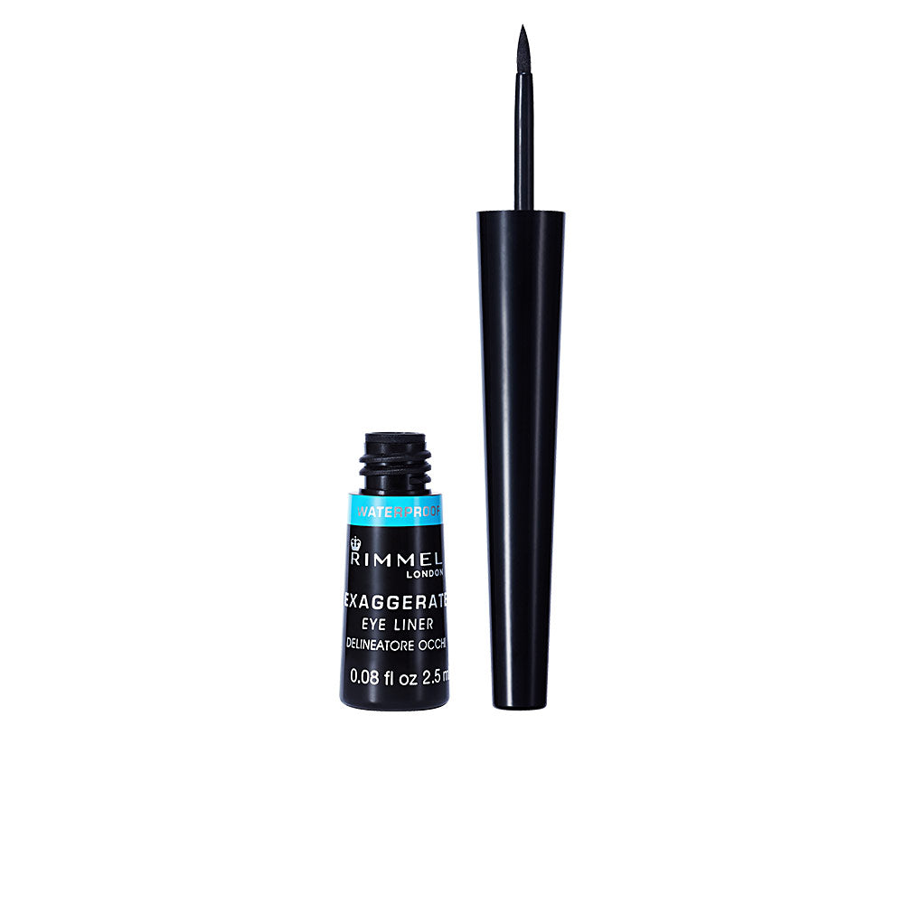 Rimmel London EXAGGERATE liquid eye liner waterproof #003-black 2,50 ml