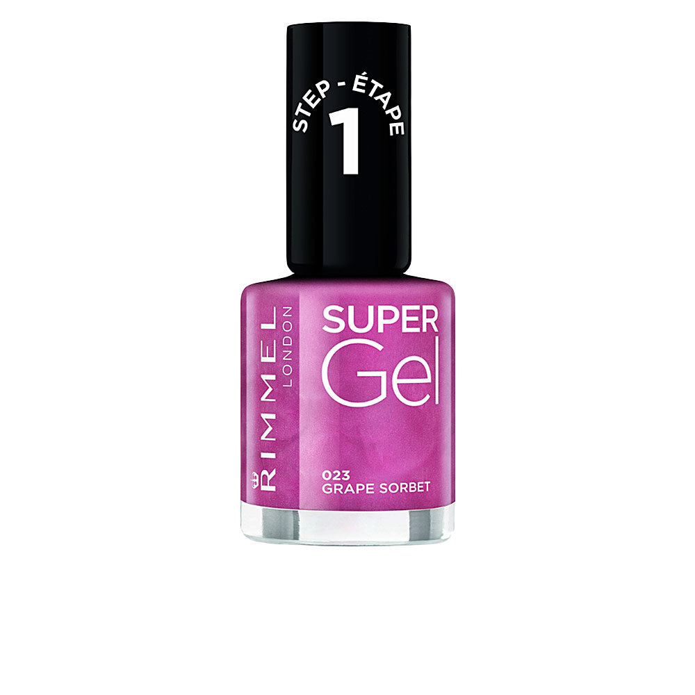 Rimmel London KATE SUPER GEL nail polish #023-grape sorbet