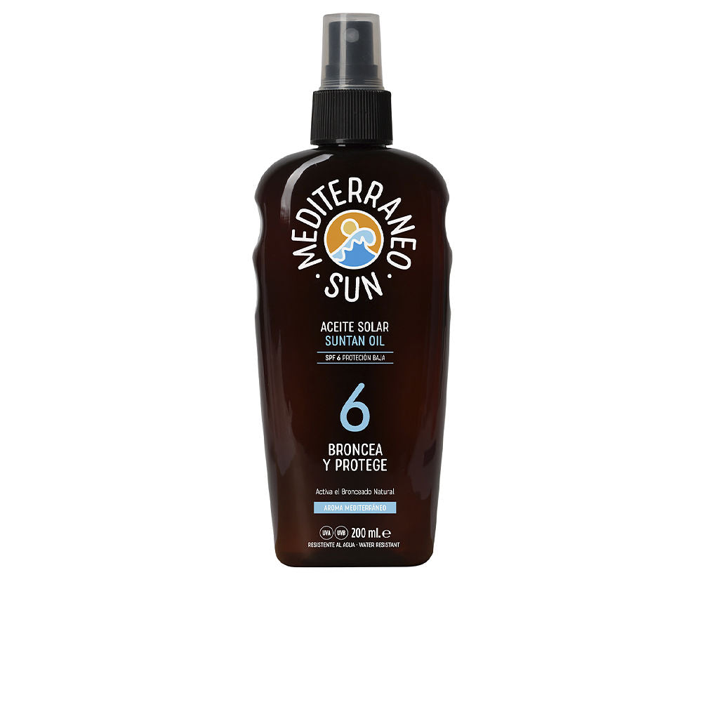 Mediterraneo Sun COCONUT sololja mörk bränna SPF6 200 ml