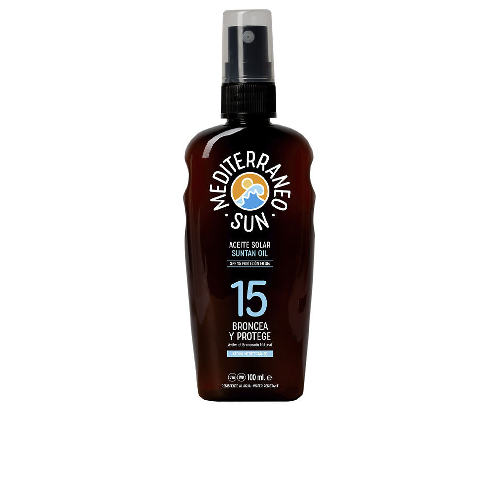 Mediterraneo Sun COCONUT sololja mörk solbränna SPF15 100 ml