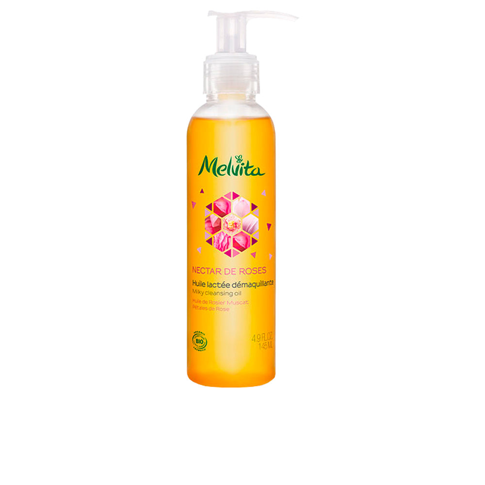 Melvita NECTAR OF ROSES ros sminkborttagningsolja 145 ml