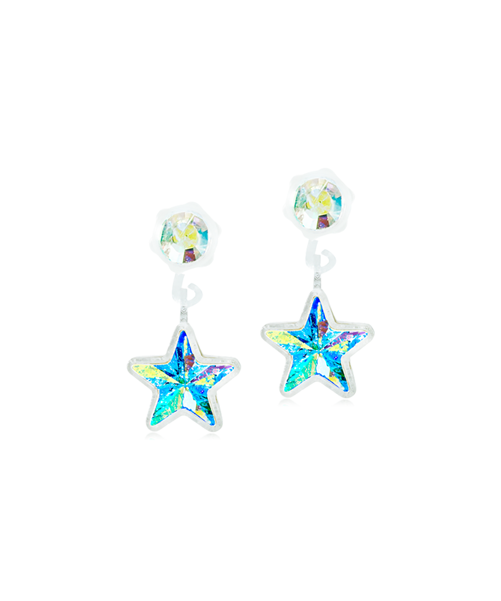 MP Pendant Star 4/6 mm, Rainbow