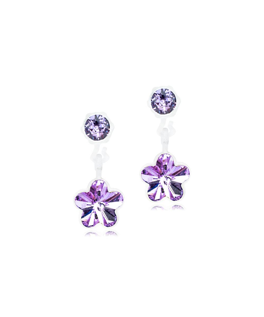 MP Pendant Flower 4/6 mm, Violet