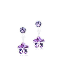 MP Pendant Flower 4/6 mm, Violet